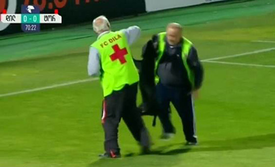 فيديو طريف.. كلب يقتحم ملعبا ويتسبب في تعطيل مباراة كرة قدم صورة رقم 5