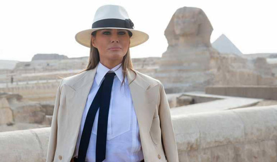 لن تصدق كم كلفت إقامة ميلانيا ترامب لـ6 ساعات في القاهرة!! صورة رقم 2 لن تصدق كم كلفت إقامة ميلانيا ترامب لـ6 ساعات في القاهرة!! صورة رقم 2