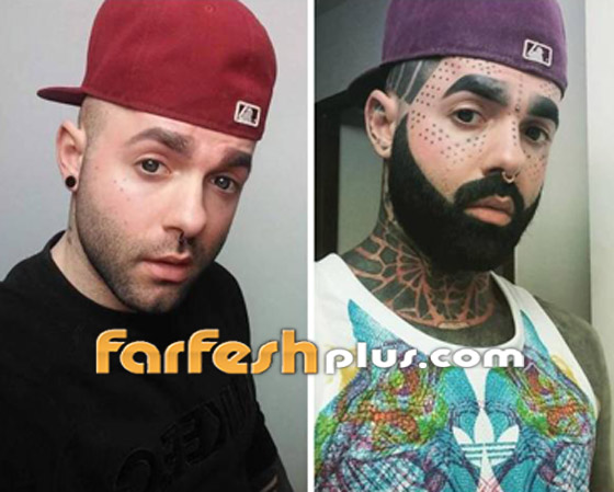 شاب غريب غطّى 90% من جسده بالوشوم ويريد رسم المزيد! صور صورة رقم 1