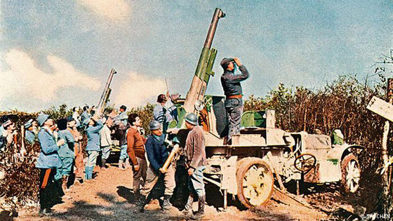 صور نادرة وملونة تروي أحداث الحرب العالمية الأولى صورة رقم 4