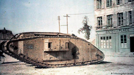 صور نادرة وملونة تروي أحداث الحرب العالمية الأولى صورة رقم 8