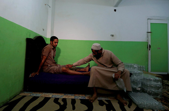 بالصور: مصري يستخدم سم النحل لعلاج الأمراض وتحسين المزاج! صورة رقم 3 بالصور: مصري يستخدم سم النحل لعلاج الأمراض وتحسين المزاج! صورة رقم 3