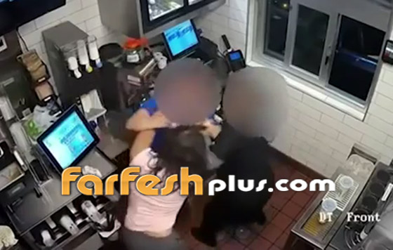 بالفيديو: أمريكية تعتدي على موظفة ماكدونالدز بسبب الكاتشب! صورة رقم 1 بالفيديو: أمريكية تعتدي على موظفة ماكدونالدز بسبب الكاتشب! صورة رقم 1