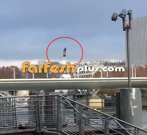 مخترع فرنسي يخترع لوحا طائرا يمكن استعماله لمهام عسكرية! فيديو صورة رقم 2