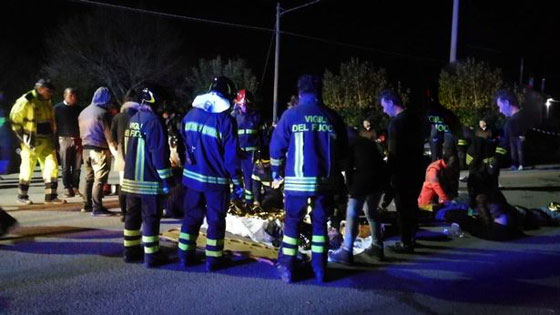 إيطاليا: مقتل وإصابة أكثر من 120 شخصا في ملهى ليلي صورة رقم 4 إيطاليا: مقتل وإصابة أكثر من 120 شخصا في ملهى ليلي صورة رقم 4
