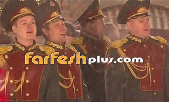 فرقة الحرس الوطني الروسية تصور فيديو لأغنية عيد الميلاد! صورة رقم 1