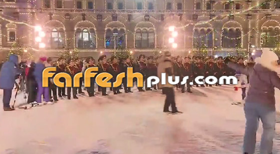 فرقة الحرس الوطني الروسية تصور فيديو لأغنية عيد الميلاد! صورة رقم 9