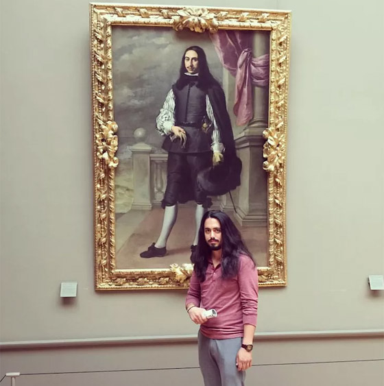 بالصور: أشخاص عثروا على صورة توأمهم في متحف فني! صورة رقم 16