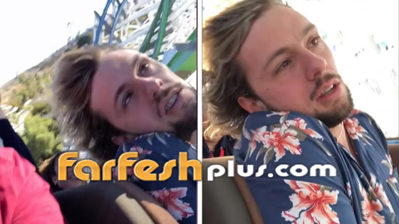فيديو مضحك.. شاب يفقد وعيه أثناء ركوب لعبة قطار الموت للمرة الأولى صورة رقم 1