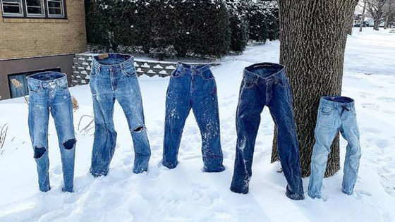 فيديو وصور طريفة.. شعر متجمد وملابس بالثلج في الدوامة القطبية الأمريكية صورة رقم 3