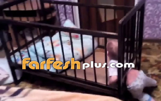 فيديو يحقق ملايين المشاهدات لذكاء طفل في الهرب من سريره! صورة رقم 4