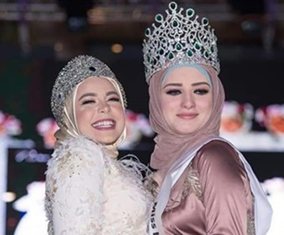 بالفيديو والصور صحفية مصرية تفوز بتاج ملكة جمال المحجبات صورة رقم 17