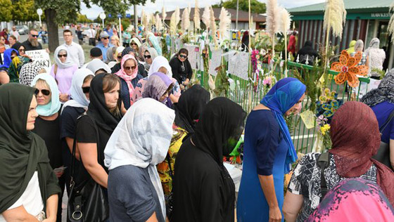  بالفيديو والصور: تشييع ضحايا نيوزيلندا في جمعة حاشدة بحضور رئيسة الوزراء صورة رقم 26