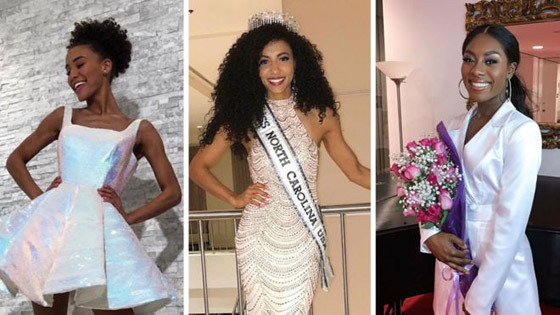فيديو وصور: ذوات البشرة السوداء يهيمن على ألقاب الجمال في أمريكا صورة رقم 1