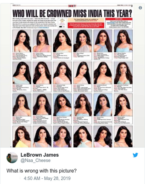 مسابقة ملكة جمال الهند: لماذا تشبهن كل المتسابقات النهائيات بعضهن البعض؟ صورة رقم 1 مسابقة ملكة جمال الهند: لماذا تشبهن كل المتسابقات النهائيات بعضهن البعض؟ صورة رقم 1