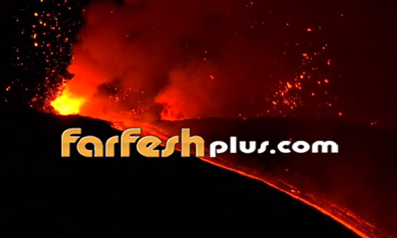 ثوران بركان إيتنا في إيطاليا وتطاير الحمم النارية في مشهد نادر ومدهش صورة رقم 1 ثوران بركان إيتنا في إيطاليا وتطاير الحمم النارية في مشهد نادر ومدهش صورة رقم 1