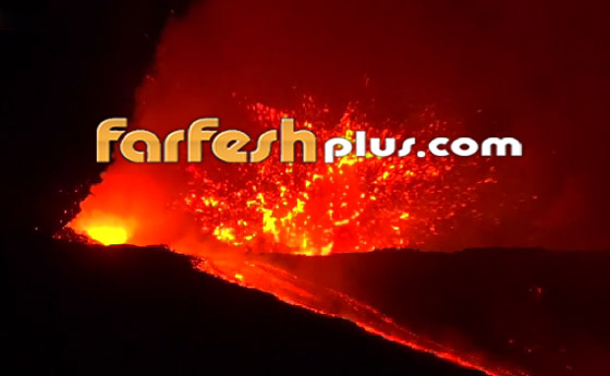 ثوران بركان إيتنا في إيطاليا وتطاير الحمم النارية في مشهد نادر ومدهش صورة رقم 8 ثوران بركان إيتنا في إيطاليا وتطاير الحمم النارية في مشهد نادر ومدهش صورة رقم 8