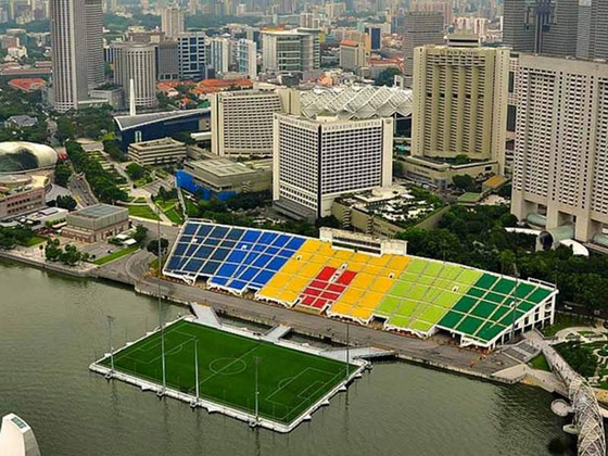 بالصور: تعرفوا على أغرب ملاعب كرة القدم حول العالم صورة رقم 7 بالصور: تعرفوا على أغرب ملاعب كرة القدم حول العالم صورة رقم 7