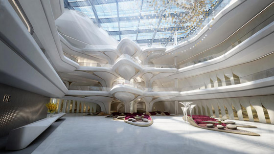 بالصور: فندق من تصميم المهندسة الراحلة زها حديد في دبي قريبا صورة رقم 1 بالصور: فندق من تصميم المهندسة الراحلة زها حديد في دبي قريبا صورة رقم 1