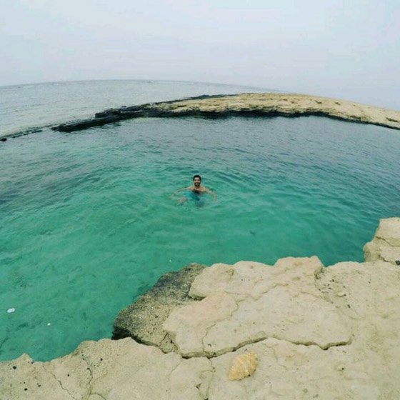 شاطئ النيزك في مصر.. جنة سرية تجذب محبي السفر من حول العالم صورة رقم 14