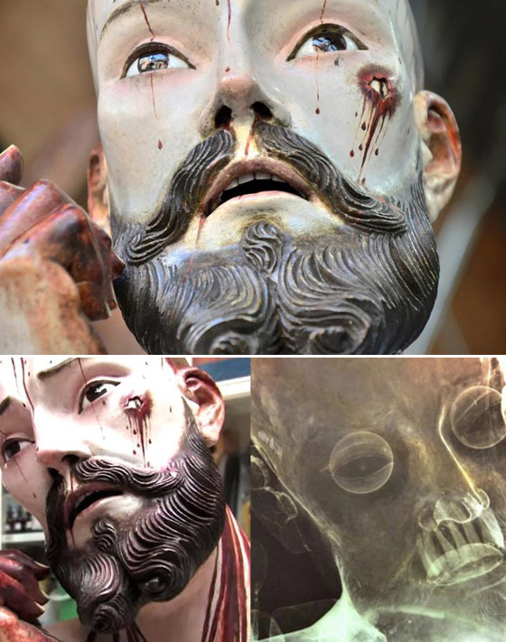 أغرب الأشياء التي عُثر عليها داخل تماثيل أثرية عمرها مئات السنين صورة رقم 2 أغرب الأشياء التي عُثر عليها داخل تماثيل أثرية عمرها مئات السنين صورة رقم 2