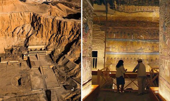 وادي الملوك في مصر.. فكرة فلسفية وصورة مصغرة (للعالم الآخر) صورة رقم 10