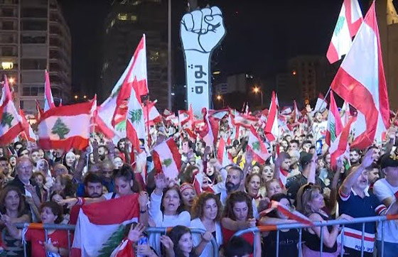 بعد كلمات عون.. الشارع اللبناني 