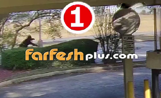 فيديو طريف.. لص غبي وأخرق يتعثر ويقع 3 مرات بعد سرقته البنك! صورة رقم 1