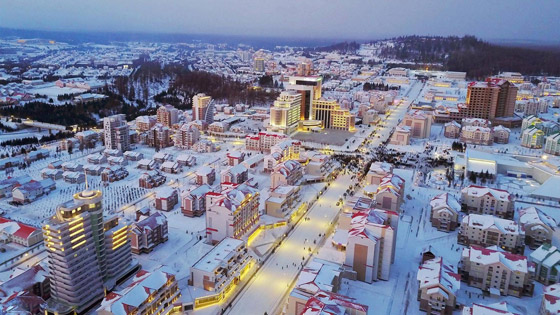 زعيم كوريا الشمالية يفتتح (المدينة الاشتراكية الفاضلة) الجديدة صورة رقم 1 زعيم كوريا الشمالية يفتتح (المدينة الاشتراكية الفاضلة) الجديدة صورة رقم 1