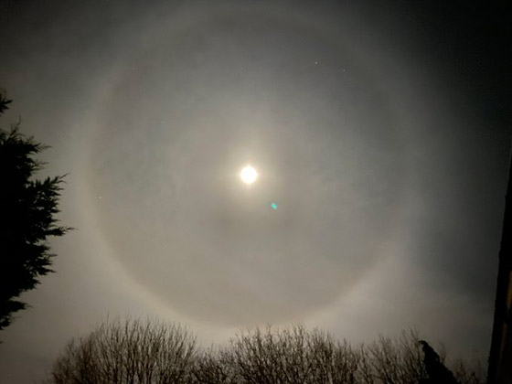 بالصور: ما سر ظاهرة (هالة القمر) النادرة والغامضة؟ صورة رقم 1