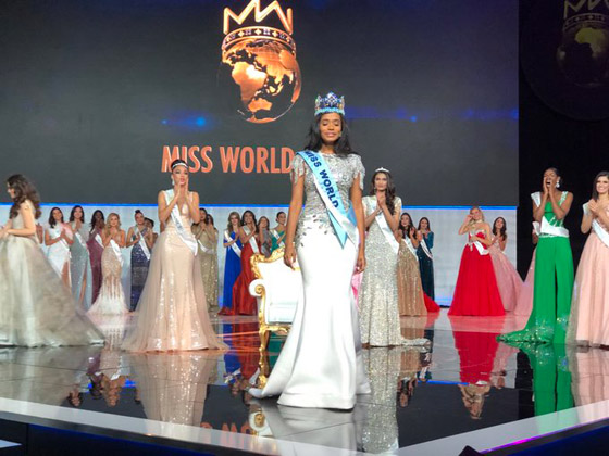 جامايكية سمراء على عرش جمال العالم 2019.. بعد ملكة جمال الكون! صورة رقم 4