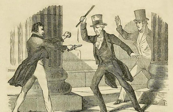 هكذا انهال رئيس أمريكي بعصا على رجل حاول قتله! صورة رقم 1 هكذا انهال رئيس أمريكي بعصا على رجل حاول قتله! صورة رقم 1