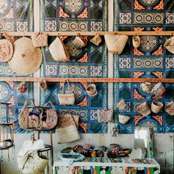 بيوت النوبة بقرية غرب سهيل بمصر.. منازل ملونة بكل ألوان قوس القزح صورة رقم 7