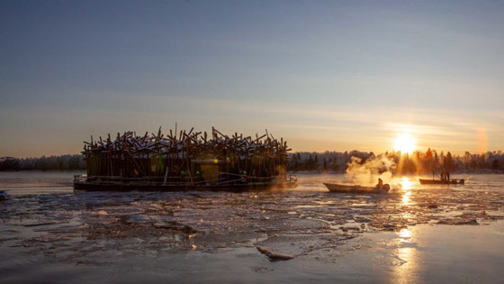 بالصور: افتتاح فندق عائم فاخر جديد يطفو على سطح المياه في السويد صورة رقم 9
