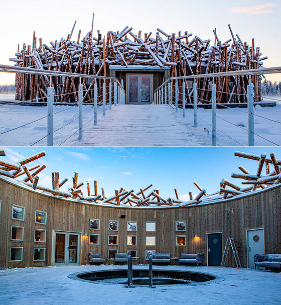 بالصور: افتتاح فندق عائم فاخر جديد يطفو على سطح المياه في السويد صورة رقم 15