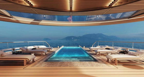 من داخل يخت بيل غيتس 