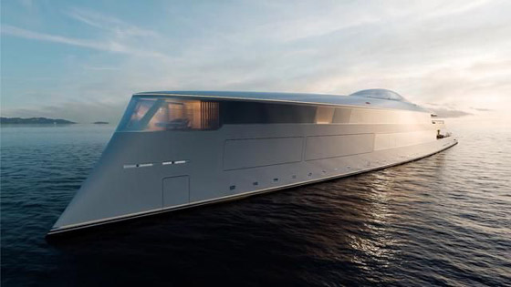 من داخل يخت بيل غيتس 