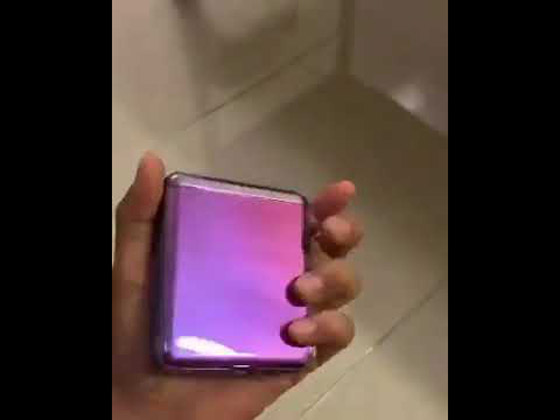 سامسونغ تطلق هاتفها القابل للطي وتستخدم 