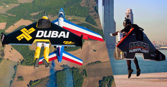 تجربة ناجحة لطيار بشري يمكنه التحليق والمناورة على ارتفاعات عالية (فيديو) صورة رقم 11