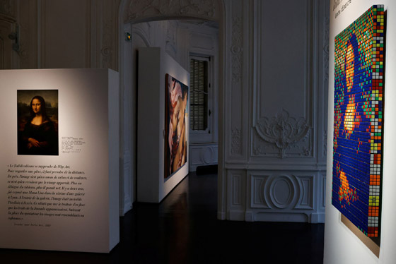 بالصور: نصف مليار دولار ثمن لوحة الموناليزا بمكعبات الروبيك! صورة رقم 2