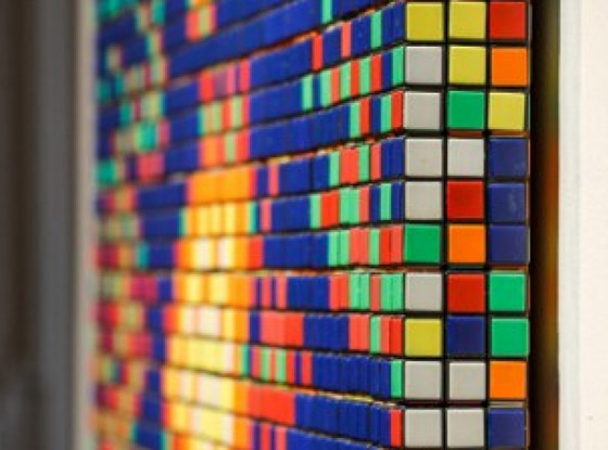 بالصور: نصف مليار دولار ثمن لوحة الموناليزا بمكعبات الروبيك! صورة رقم 7