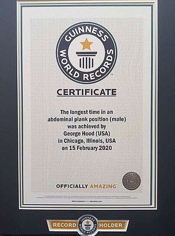 جندي أمريكي سابق يسجل رقما قياسيا بالثبات بكوعه لمدة 8 ساعات! صورة رقم 6