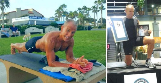 جندي أمريكي سابق يسجل رقما قياسيا بالثبات بكوعه لمدة 8 ساعات! صورة رقم 22