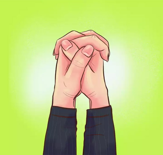 كيف تكشف طريقة تشبيك الأصابع عن طبيعة الشخصية؟ صورة رقم 1 كيف تكشف طريقة تشبيك الأصابع عن طبيعة الشخصية؟ صورة رقم 1