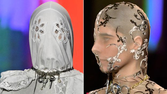 أقنعة وجه في أسبوع الموضة في باريس وسط مخاوف متزايدة من الوباء صورة رقم 3