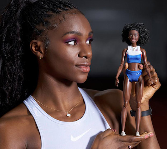 بالصور: شركة باربي تطلق دمية جديدة بشكل أسرع امرأة في بريطانيا صورة رقم 7