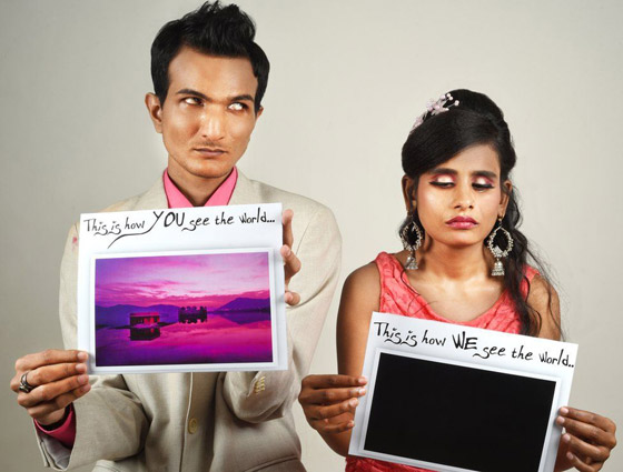 الحب أعمى بكل ما تحمل الكلمة من معنى.. إليكم قصة زوجين ضريرين! صورة رقم 3