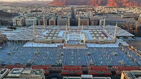 كورونا: شاهدوا الالتزام والوعي المجتمعي في المسجد النبوي! صور صورة رقم 1 كورونا: شاهدوا الالتزام والوعي المجتمعي في المسجد النبوي! صور صورة رقم 1