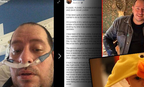 من سعال حاد لرئة منهارة تماما.. بريطاني يروي محنته مع كورونا صورة رقم 6