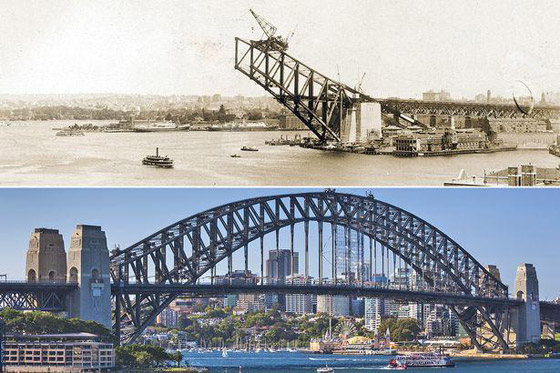 صور لتشييد أكثر المعالم شهرة في العالم صورة رقم 4